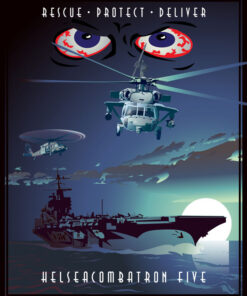 NAS Norfolk VA MH-60 HSC-5 Art