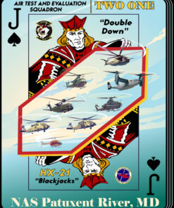 NAS Patuxent River MD HX-21 Blackjacks Art