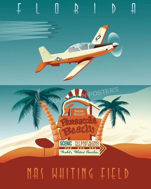 NAS-Whiting-Field-T-6-featured-aircraft-lithograph-vintage-airplane-poster.jpg