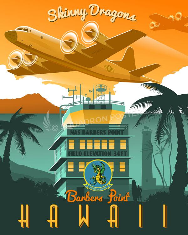NAS Barbers Point Hawaii VP-4 Art