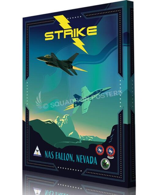 NAS Fallon NAWDC STRIKE Art - Squadron Posters