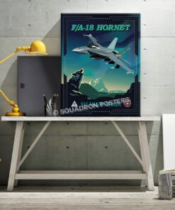 NAS Fallon FA-18 v2 SP00679 canvas-vintage-retro-print