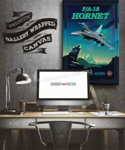 NAS Fallon FA-18 v2 SP00679 aircraft-prints-posters-vintage-art