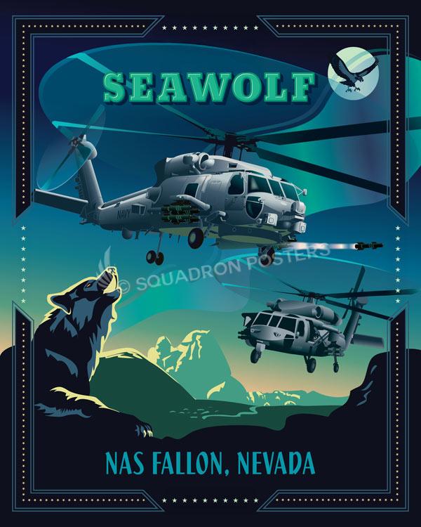 NAS Fallon Sea Wolf Art