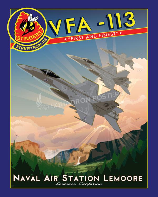 NAS Lemoore VFA-113 Art