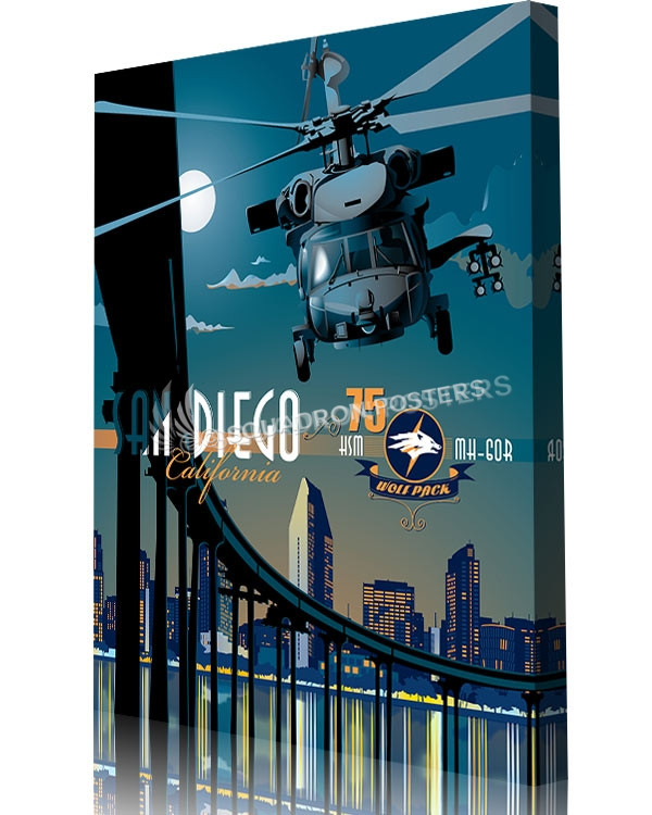 HSM-75 NAS North Island MH-60R - Squadron Posters