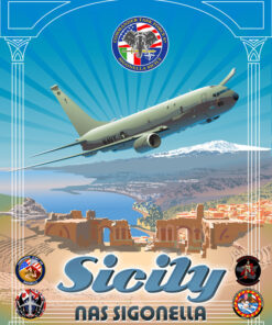 NAS Sigonella Sicily CTF-67 Art