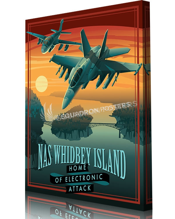 NAS_Whidbey_EA-18_P8-A_Generic_SP01423-aircraft-prints-posters-vintage-art