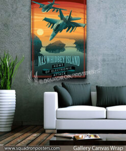 NAS_Whidbey_EA-18_P8-A_Generic_SP01423-squadron-posters-vintage-canvas-wrap-aviation-prints