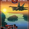 NAS Whidbey Island VAQ-129 CPO MESS nas_whidbey_island_ea-18g_vaq-129_sp01186-featured-aircraft-lithograph-vintage-airplane-poster-art