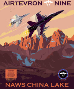NAWS China Lake VX-9 AIRTEVRON NINE Art