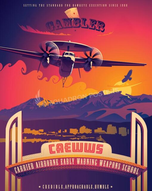 NAS Fallon CAEWWS Art - Squadron Posters