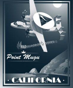 Nas Point Mugu E-2C Weapons School SP00682 feature-vintage-print