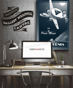 Nas Point Mugu E-2C Weapons School SP00682 aircraft-prints-posters-vintage-art