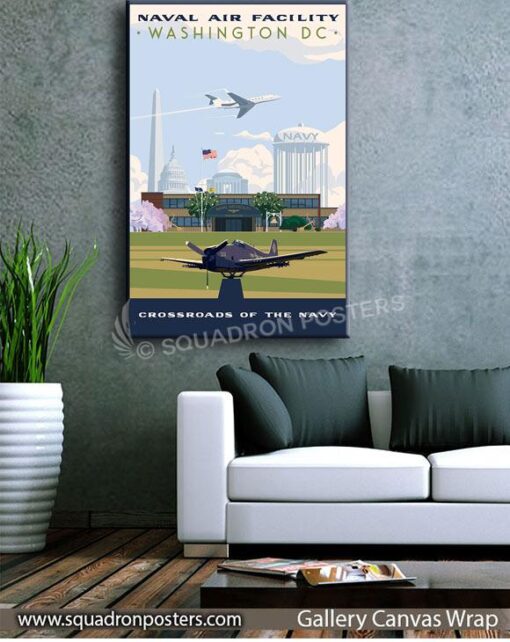 Naval Air Facility Washington DC NAFW - Squadron Posters