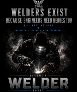 U.S. Navy Welder Art