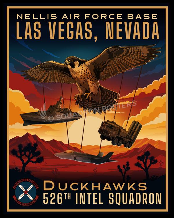 Nellis AFB F-35 526th IS Art