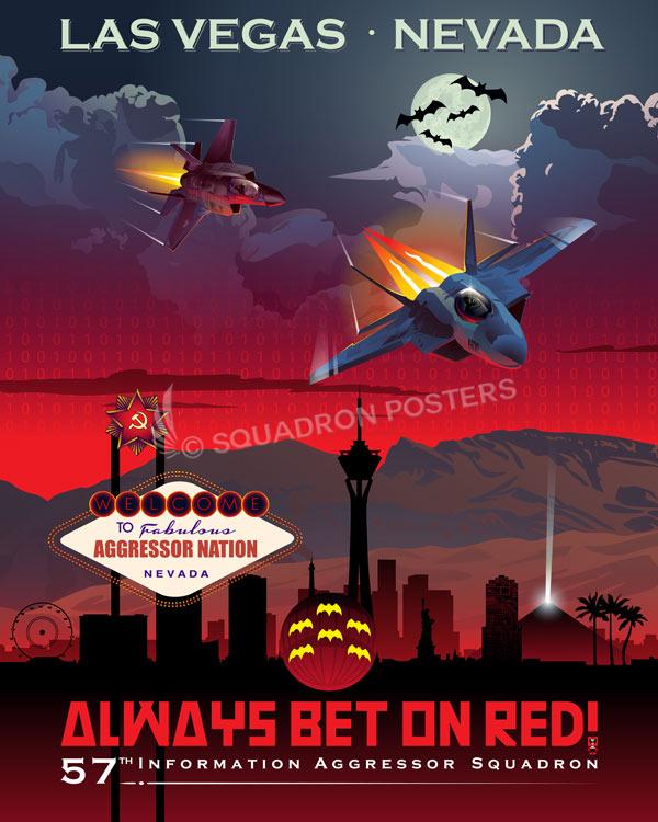 Nellis AFB Nevada 57th IAS Art