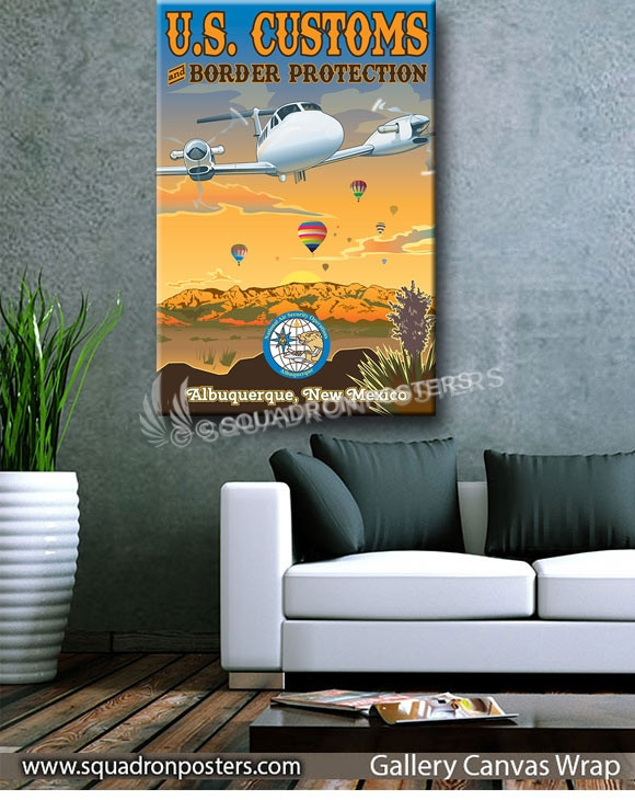 New_Mexico_King_Air_Customs_and_Border_Control_GENERIC_SP01369-squadron-posters-vintage-canvas-wrap-aviation-prints