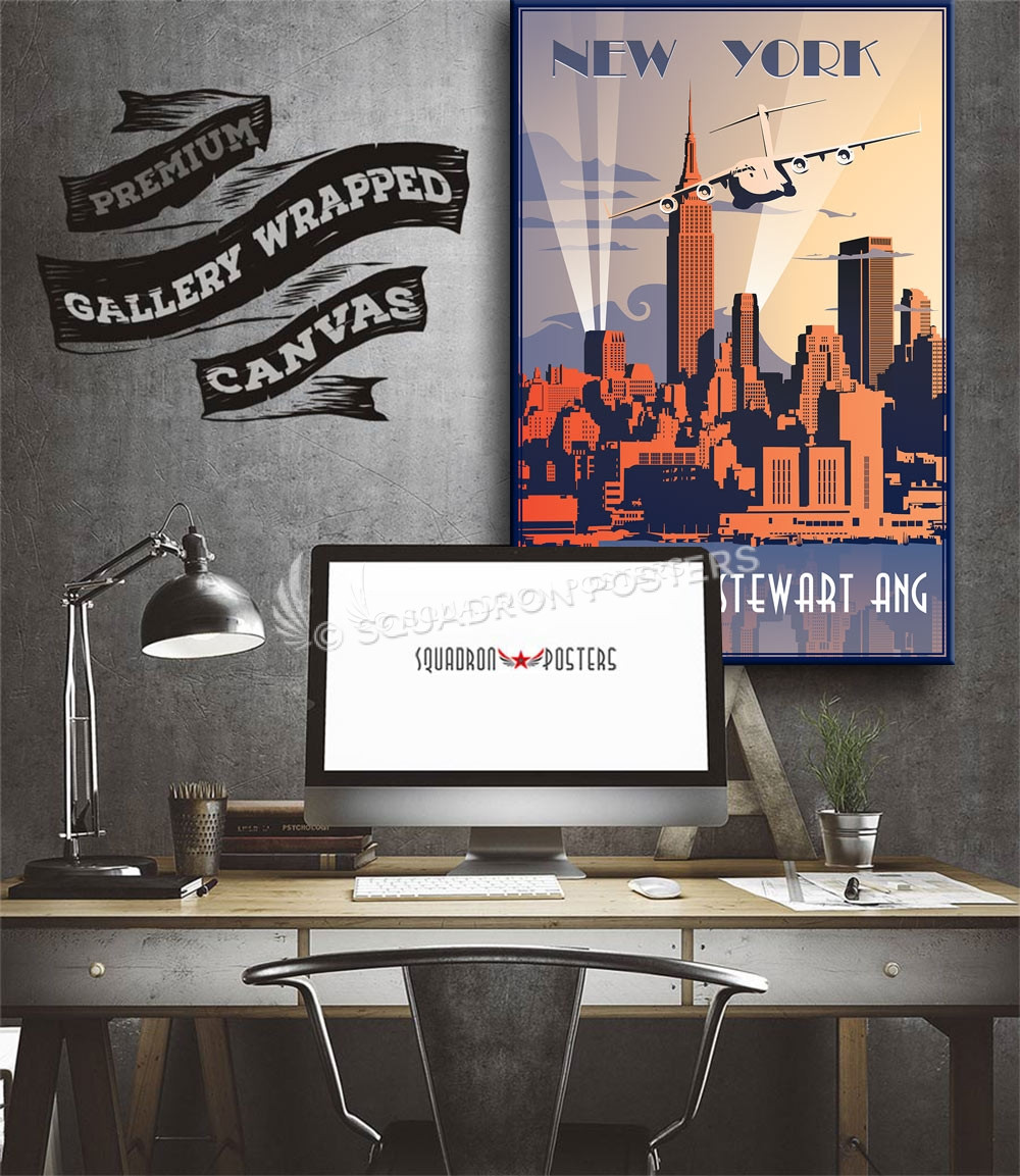 New York C-17 137 AS SP00684 aircraft-prints-posters-vintage-art