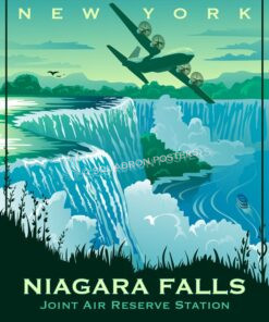 Niagara Falls C-130H SP00720 feature-vintage-print