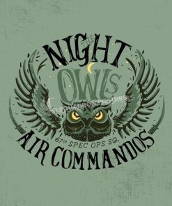 Night Owls SP00527-vintage-military-aviation-travel-poster-art-print-gift
