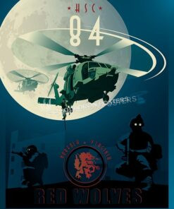 Norfolk v2 HH-60H HSC-84 SP00551-vintage-military-aviation-travel-poster-art-print-gift