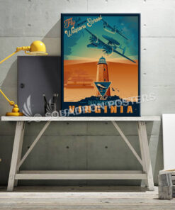 Norfolk E-2C C-2A Weapons School SP00683 canvas-vintage-retro-print