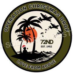 Operation Christmas Drop Patch Art Design Winner 2023