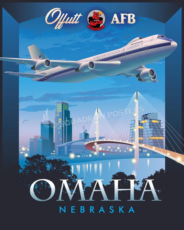 Offutt-AFB-E-4B-OT-3-featured-aircraft-lithograph-vintage-airplane-poster