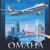 Offutt AFB Omaha Nebraska E-4B Art Offutt AFB Omaha Nebraska E-4B Art