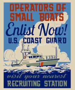 Operators of Small Boats USCG SP00700 feature-vintage-print