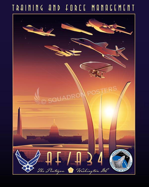 Pentagon AF_A34 Training and Force Management Art