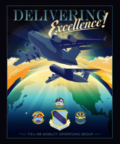 Pacific Air Forces 715th AMOG New Patch Art