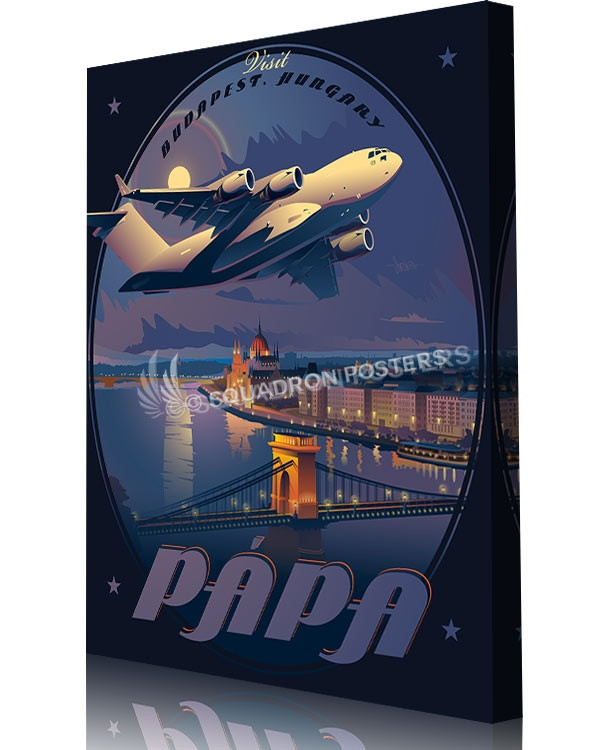 Papa_Hungary_C-17_HAW_Generic_SP01046-aircraft-prints-posters-vintage-art