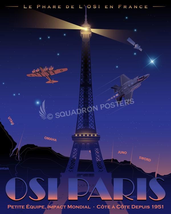 Paris OSI Art by Squadron Posters!