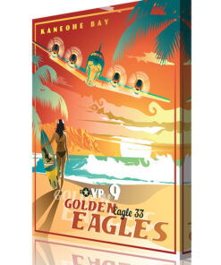 Patrol Squadron 9 (VP-9) is a U.S. Navy patrol squadron located at Marine Corps Base Hawaii. Canvas art feature - K-bay P-3 VP-9 Eagle 33 SP00540