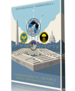 Pentagon Washington DC HQ USAF Aircrew Performance Division Art