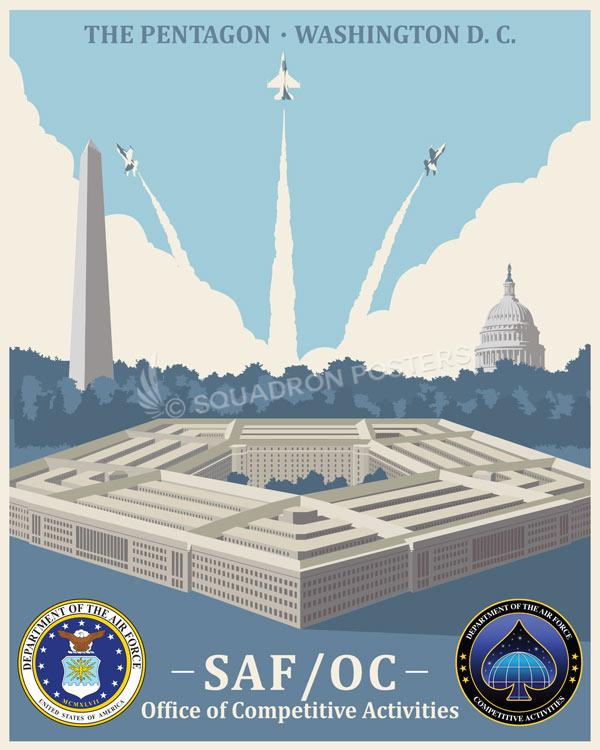 Pentagon Washington DC SAF_OC Office of Competitive Activities Art