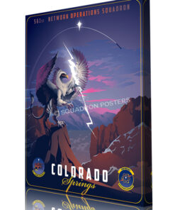 Peterson AFB, Colorado 561st Network Operations Squadron canvas art