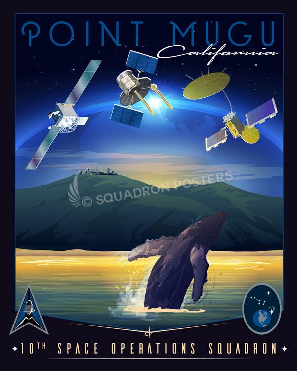 Point Mugu 10th SOPS Art by - Squadron Posters!