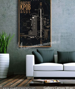 Pope_afb_KPOB_airfield_map-SP00897-squadron-posters-vintage-canvas-wrap-aviation-prints