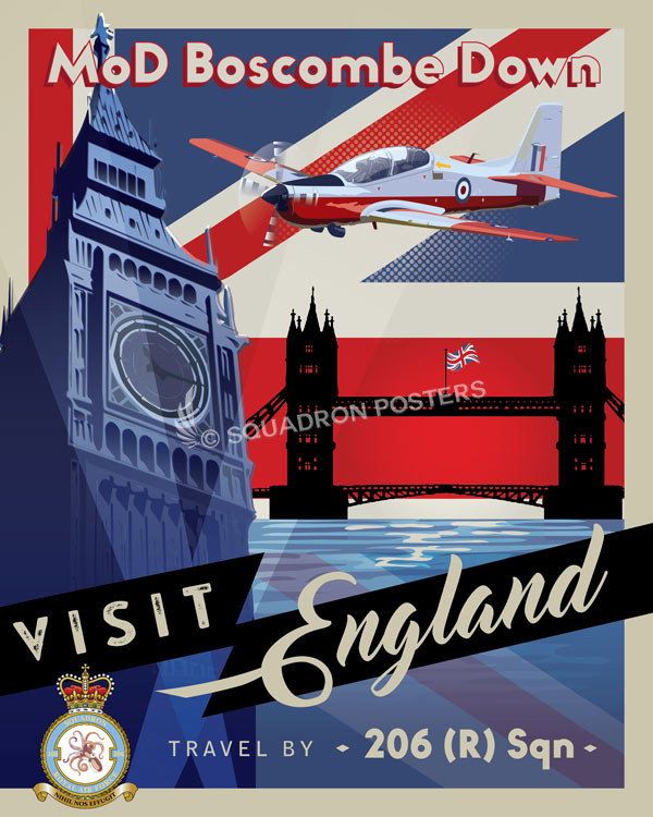 RAF 206 (R) SQN art by - Squadron Posters!