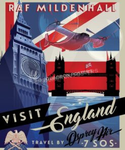 Royal Air Force Station Mildenhall 7th SOS rafb_mildenhall_england_cv-22_7_sos_sp01179-featured-aircraft-lithograph-vintage-airplane-poster-art