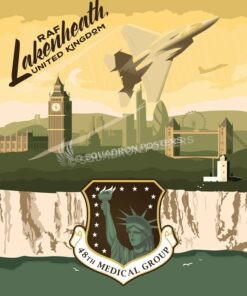 48th medical group poster art by Squadron Posters