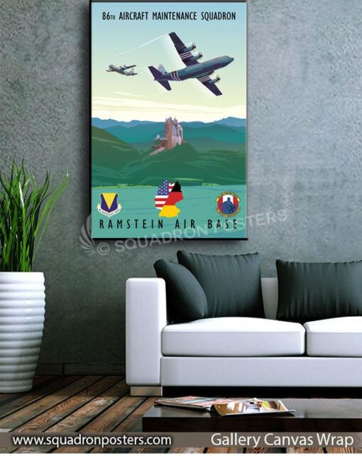Ramstein AB 86th AMXS Art - Squadron Posters