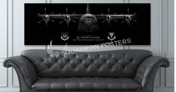 Ramstein_86_MXG_C-130J_JET_BLACK_60x20_SP01320-social-tab-on-woocommerce-jet-black-artwork-airplane-art