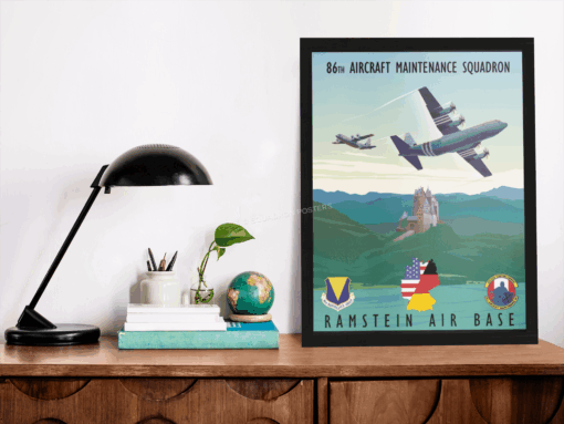 Ramstein AB 86th AMXS Art - Squadron Posters