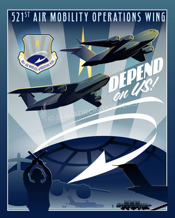 Ramstein_AFB_C-17_C-15_521st_AMOW_16x20_FINAL_Sam_Beaty_SPN478418Mfeatured-aircraft-lithograph-vintage-airplane-poster