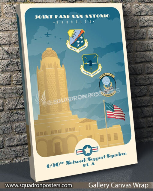 Randolph AFB 690th Network Support Squadron - Squadron Posters